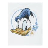 Monnalisa T-Shirt Girocollo Tinta Unita con Brillantini per Bambina 191603S4 BIANCO MONNALISA 