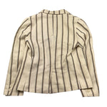 Please Giacca Tinta Unita Fantasia A Righe per Bambino JB21301B73 AVORIO PLEASE 