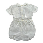 Pontoporponto Completo 3 Pezzi Camicia-Bermuda-Papillions per Neonato 5794 BIANCO/BEIGE PONTOPORPONTO 