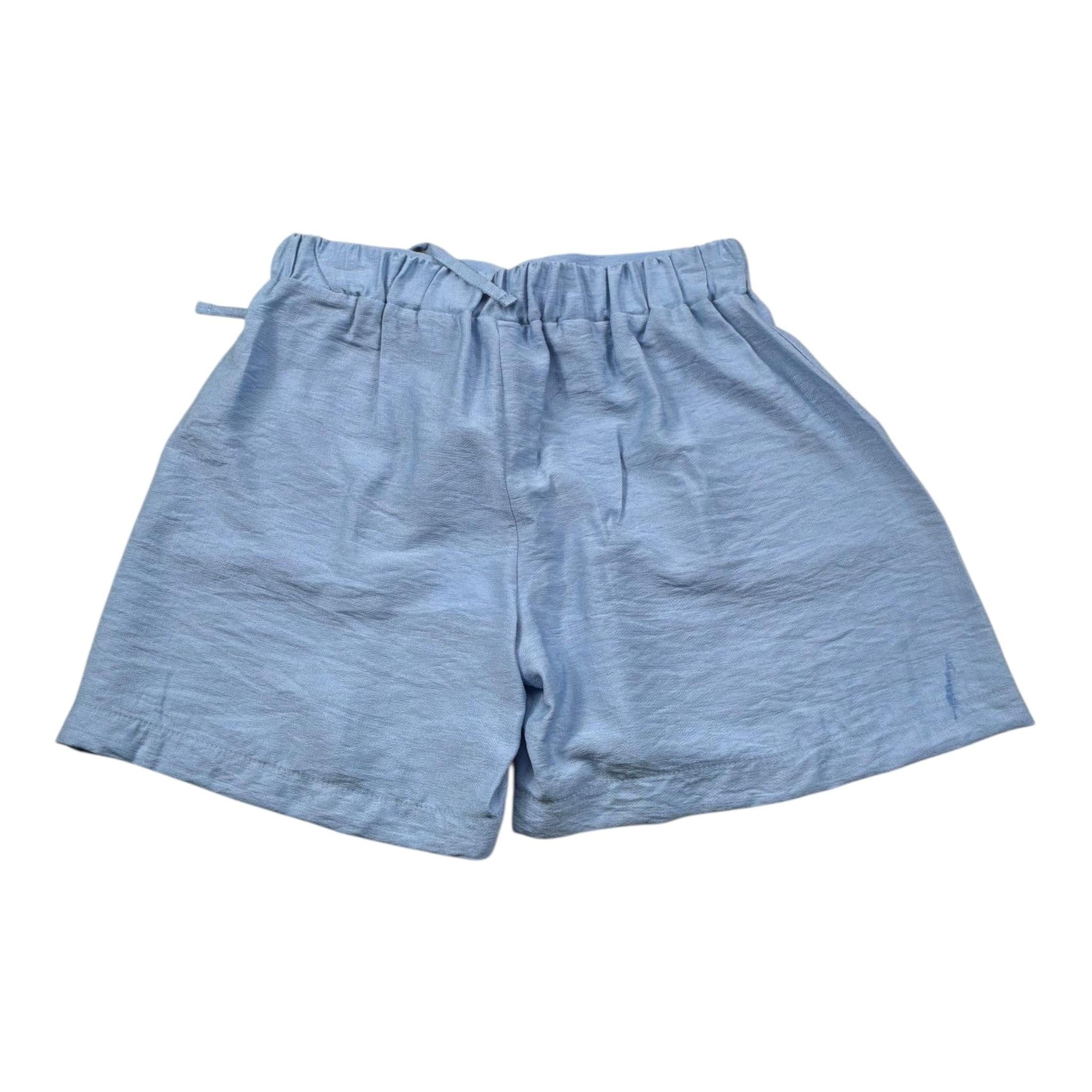 Meilisa Bai Short tinta unita con Elastico In Vita Azzurro per Bambina FL6369 AZZURRO MEILISA BAI 