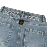 Refrigiwear Jeans Tinta Unita Modello Palazzo per Bambina 320PRFJS25 AZZURRO REFRIGIWEAR 