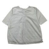 Zero Ampere Camicia Mezza Manica Fanasia A Righe Azzurro Per Neonato