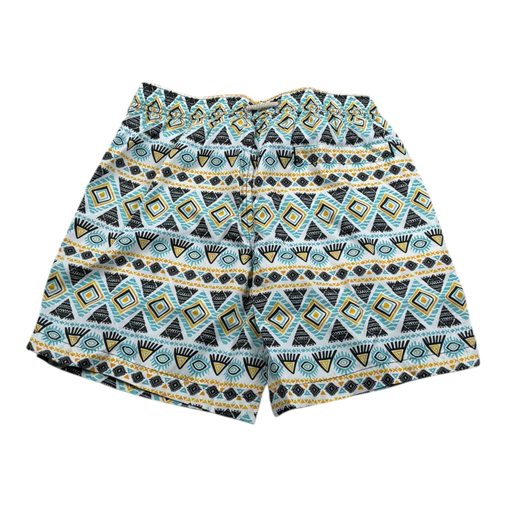 F**K Costume Modello Bermuda Tinta Unita con Fantasia per Bambino FJ25J02BA30X13 BIANCO F**K 