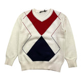 NEVER TOO completo 3pz maglia-camicia-pantalone Blu per Bambino NT2195B BLU NEVER TOO 