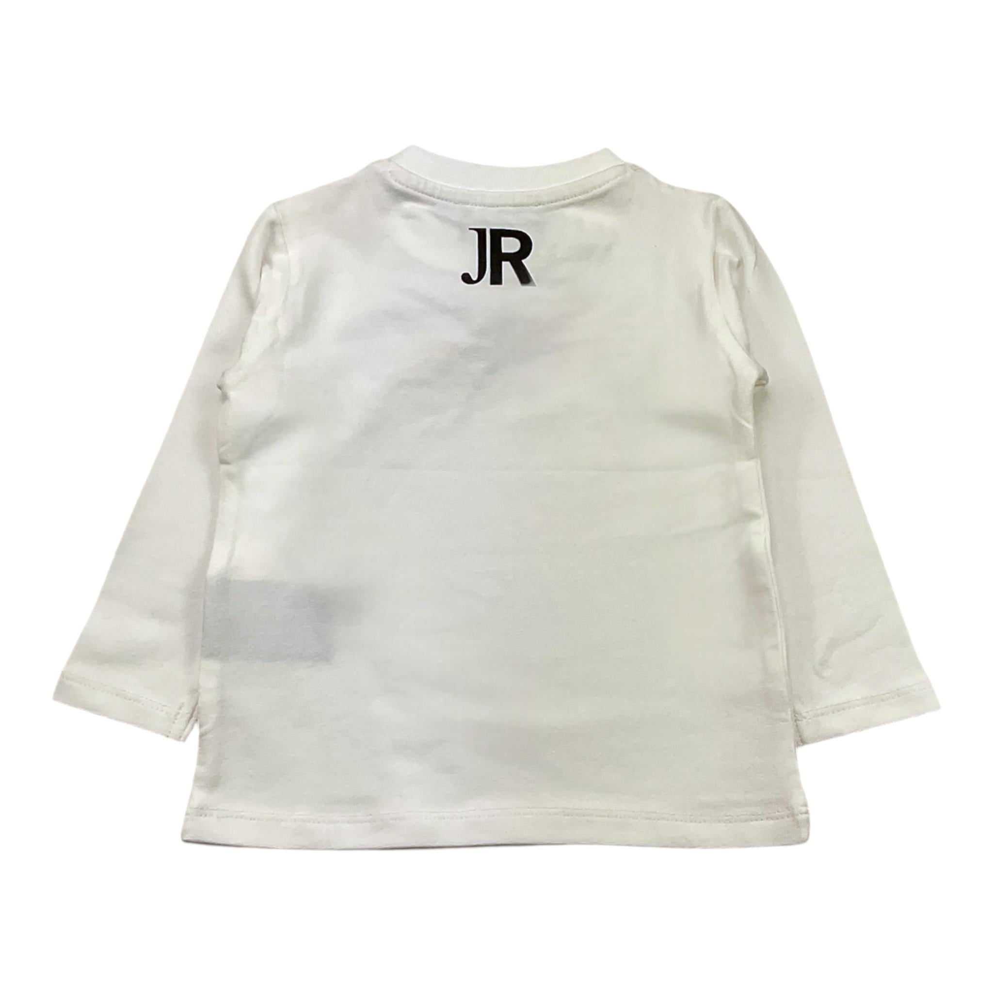 JOHN RICHMOND shirt girocollo tinta unita con stampa Bianco per Neonata RIA24066TS BIANCO JOHN RICHMOND 