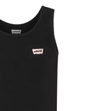 Levi'S Canotte Girocollo Tinta Unita con Logo per Bambina 3EK116 NERO LEVI'S 