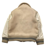 I'M BRIAN giubbino tinta unita cn maniche in contrasto Beige per Neonato GIU3039JX BEIGE I'M BRIAN 