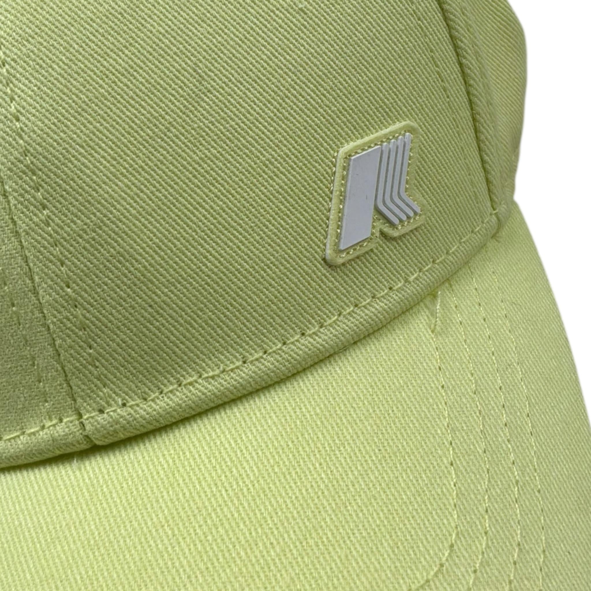 K-Way Cappello Modello Berretto Tinta Unita con Logo per Bambino K8142TW GIALLO K-WAY 