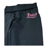 Juicy Couture Leggins Modello A Zampa Tinta Unita con Stampa per Bambina JBX6738 NERO JUICY COUTURE 