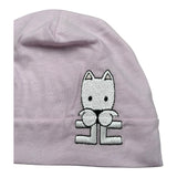 Elisabetta Franchi Cappello Tinta Unita con Ricamo per Neonata ENCP068X LILLA ELISABETTA FRANCHI 