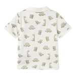 Mayoral Camicia Mezza Manica Fantasia A Righe per Neonato 1112X BIANCO MAYORAL 