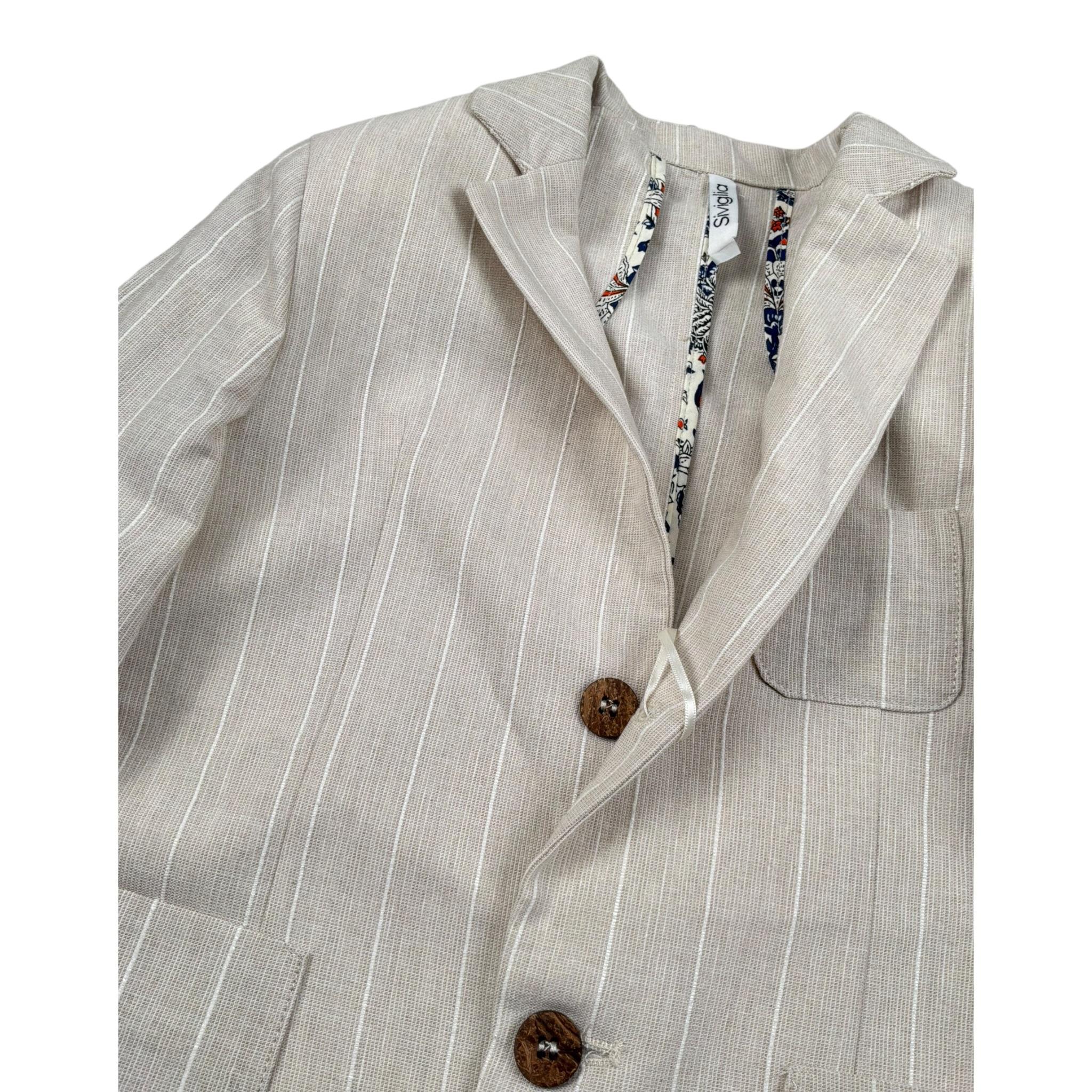 Siviglia Giacca Tinta Unita per Bambino SVJJK17183 BEIGE SIVIGLIA 