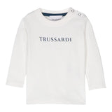 TRUSSARDI shirt girocollo tinta unita Bianco per Neonato TIA24085TSX BIANCO TRUSSARDI 