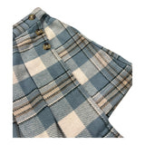 MAYORAL short tinta unita con fantasia scozzese Azzurro per Bambina 4909 AZZURRO MAYORAL 