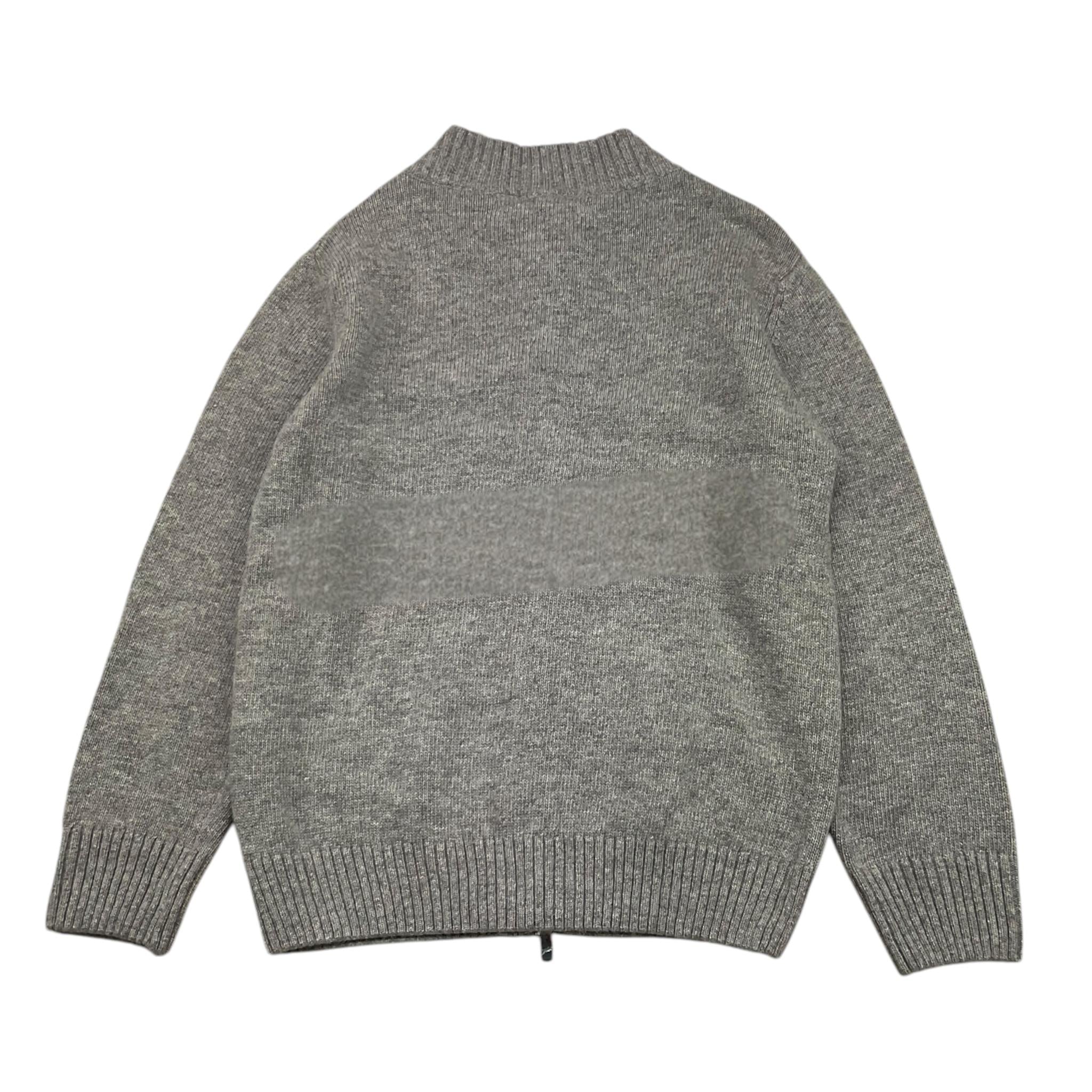 SAINT BARTH maglia tinta unita mezzo collo con zip Grigio per Bambino JEF0001 GRIGIO SAINT BARTH 