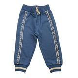 JECKERSON pantalone modello tuta tinta unita con profili logati Blu per Neonato JN3715 BLU JECKERSON 