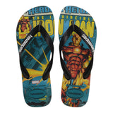 Havaianas Infradito Tinta Unita Con Fantasia Spiderman Verde Per Bambino