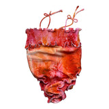 Mefui Costume Intero Tinta Unita con Bretelle per Neonata MJ250032X32 ARANCIONE MEFUI 