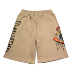 Disclaimer Bermuda Tinta Unita con Stampa per Bambino 25EDK58414 BEIGE DISCLAIMER 