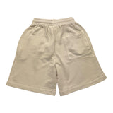 Play Up Bermuda Tinta Unita Con Elastico In Vita Beige Per Bambino