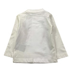 TRUSSARDI shirt girocollo tinta unita con stampa Bianco per Neonato TIA25017TS BIANCO TRUSSARDI 