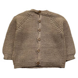 WEDOBLE maglia tinta unita con ricami Fango per Neonato I2402301 FANGO WEDOBLE 