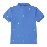 Ralph Lauren Polo Mezza Manica con Loghi per Neonato 320882605006 AZZURRO RALPH LAUREN 