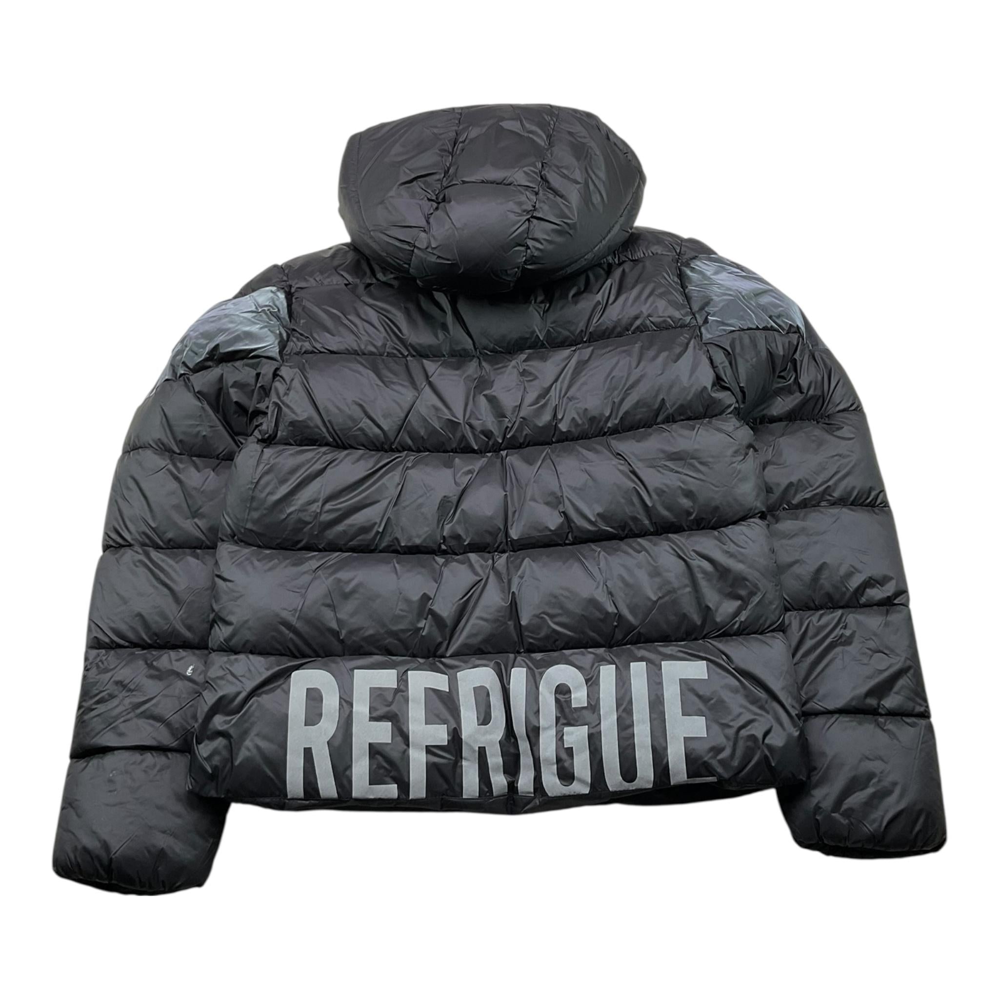 REFRIGUE giubbino tinta unita con cappuccio Nero per Bambina 2831O00008 NERO REFRIGUE 