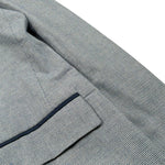 Qdk Giacca Tinta Unita con Microfantasia per Bambino 707919 AZZURRO QDK 