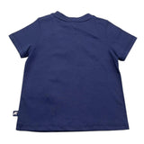 K-Way T-Shirt Girocollo Tinta Unita con Logo per Neonato K11613W BLU K-WAY 