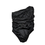 Fun & Fun Body Tinta Unita Monospalla per Bambina FNCJBD01012X NERO FUN & FUN 