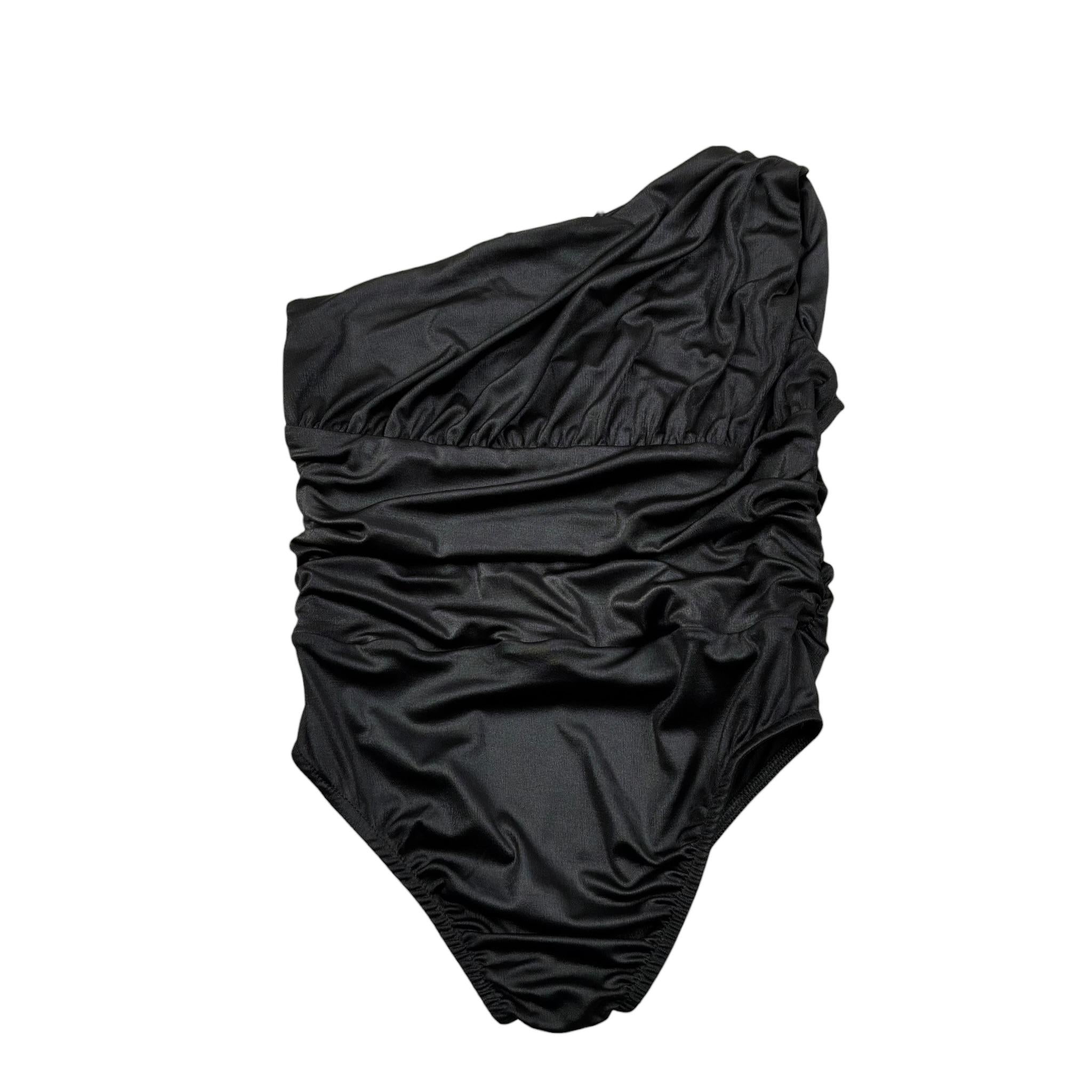 Fun & Fun Body Tinta Unita Monospalla per Bambina FNCJBD01012X NERO FUN & FUN 