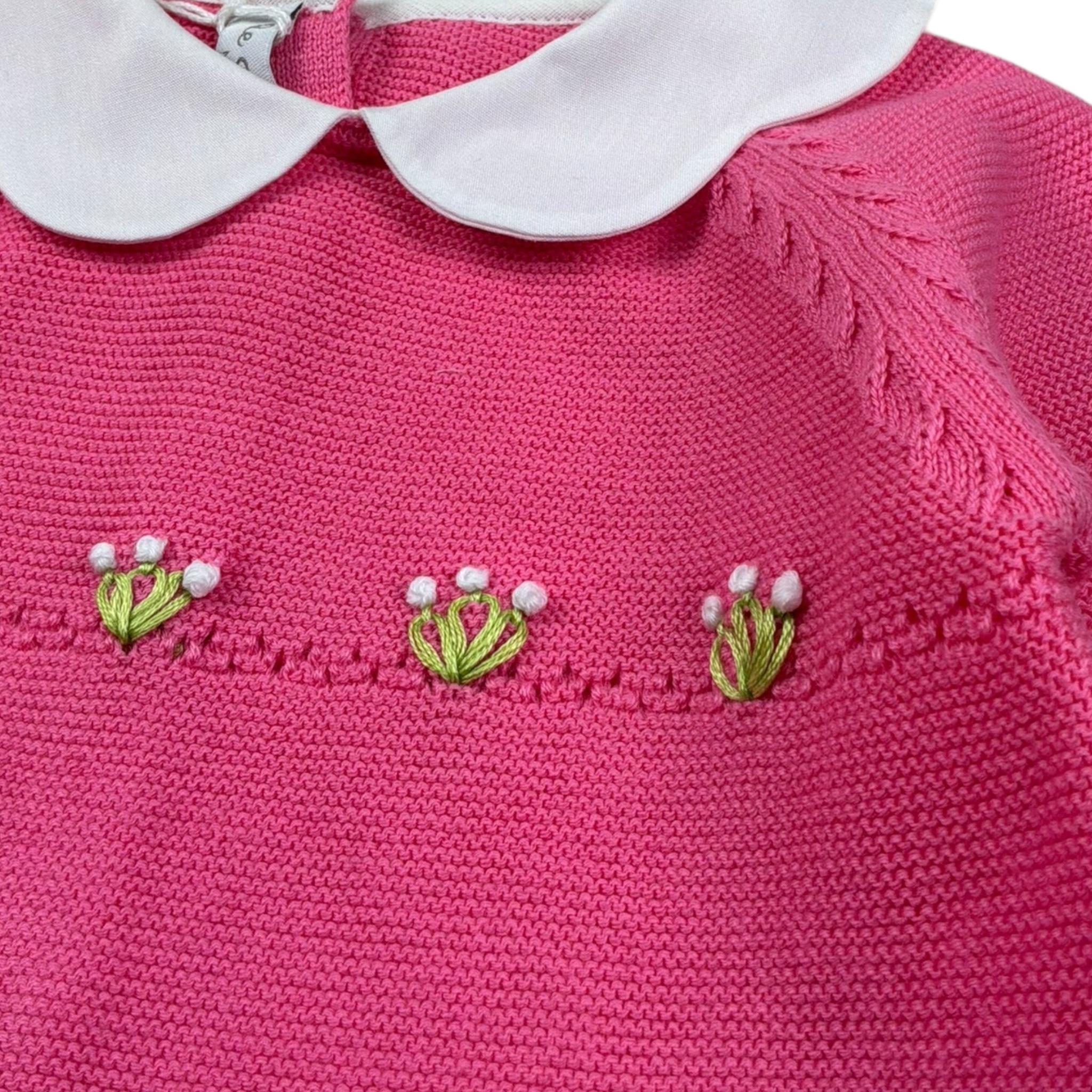 Le Coconne Completo 3 Pezzi Maglia-Pantalone-Cappello per Neonata LCN2440 FUXIA LE COCONNE 