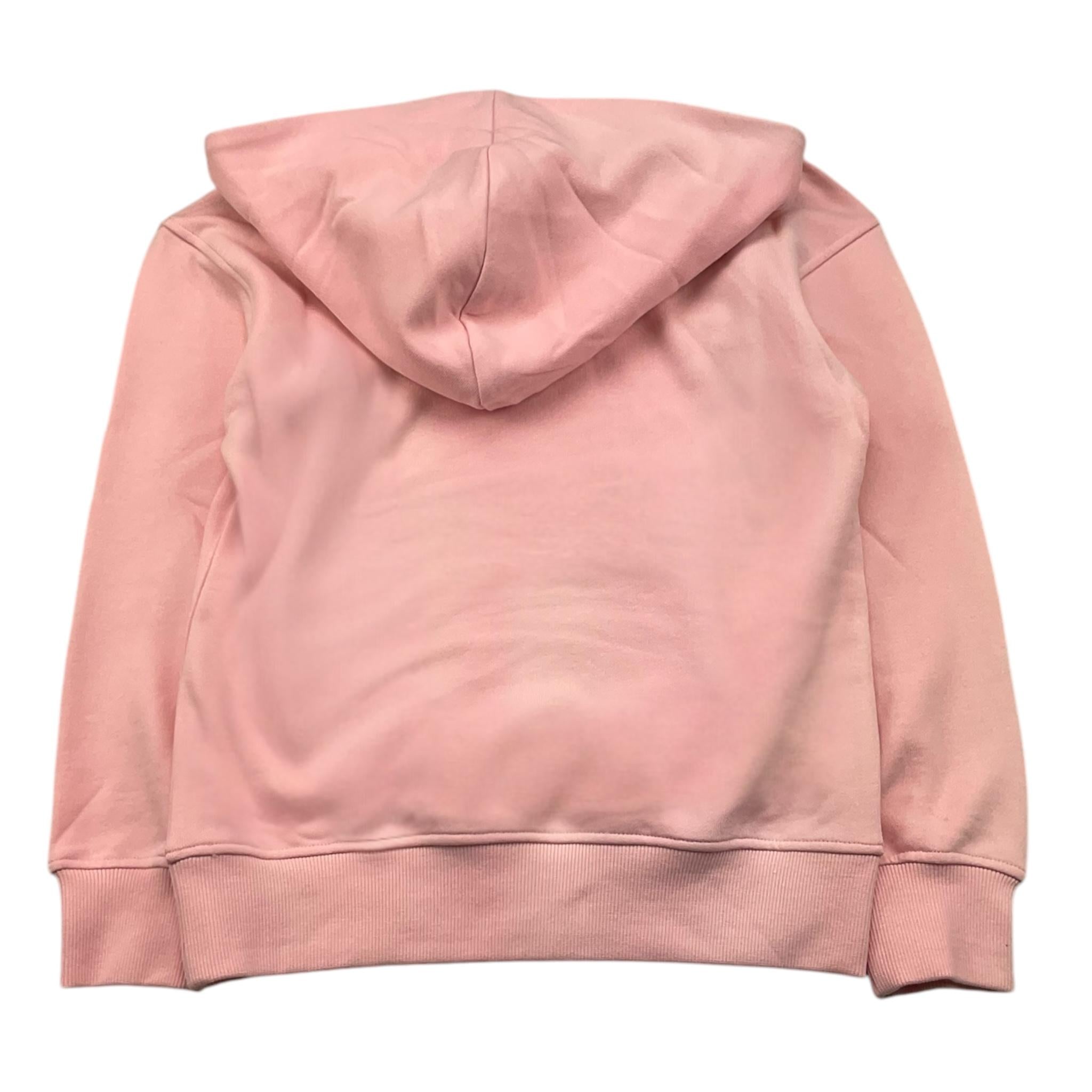 MOSCHINO felpa tinta unita con cappuccio e stampa Rosa per Bambina HUF096 ROSA MOSCHINO 