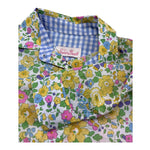 Saint Barth Camicia Manica Lunga Fantasia Floreale per Bambina BRIG00300922 BIANCO SAINT BARTH 