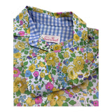 Saint Barth Camicia Manica Lunga Fantasia Floreale per Bambina BRIG00300922 BIANCO SAINT BARTH 