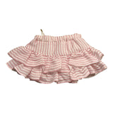 M+E' Gonna Tinta Unita con Fantasia A Righe per Bambina UE1778X ROSA M+E' 