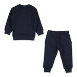 TRUSSARDI completo 2pz felpa-pantalone Blu per Neonata TIA24156CFN BLU TRUSSARDI 