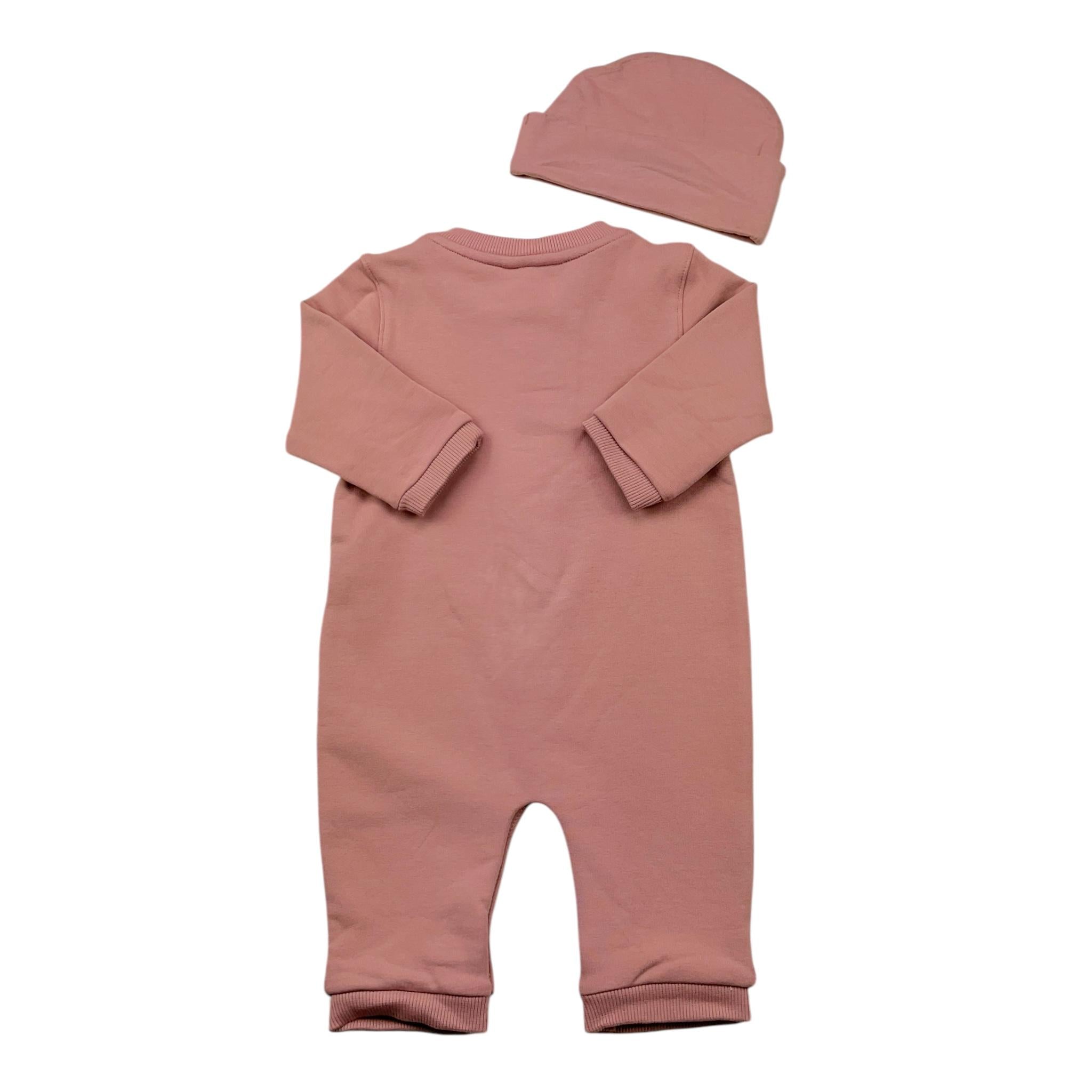 K-WAY set 2pz tutina-cappello Rosa per Neonata K31361WW ROSA K-WAY 