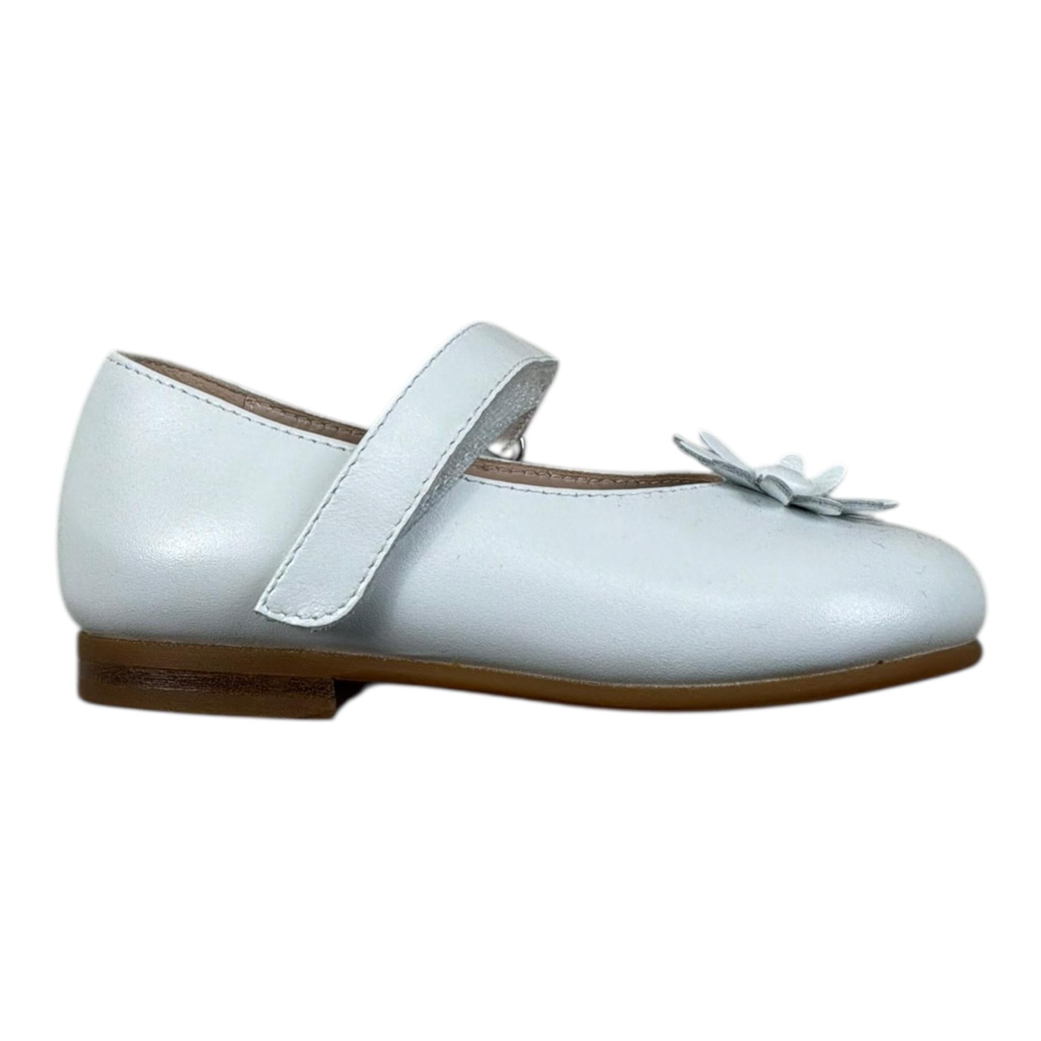 Il Gufo Ballerina Tinta Unita con Applicazione Fiore per Bambina G214J BIANCO IL GUFO 