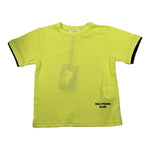 Paolo Pecora T-Shirt tinta unita con Logo Verde Acido per Neonato PP3361 VERDE ACIDO PAOLO PECORA 