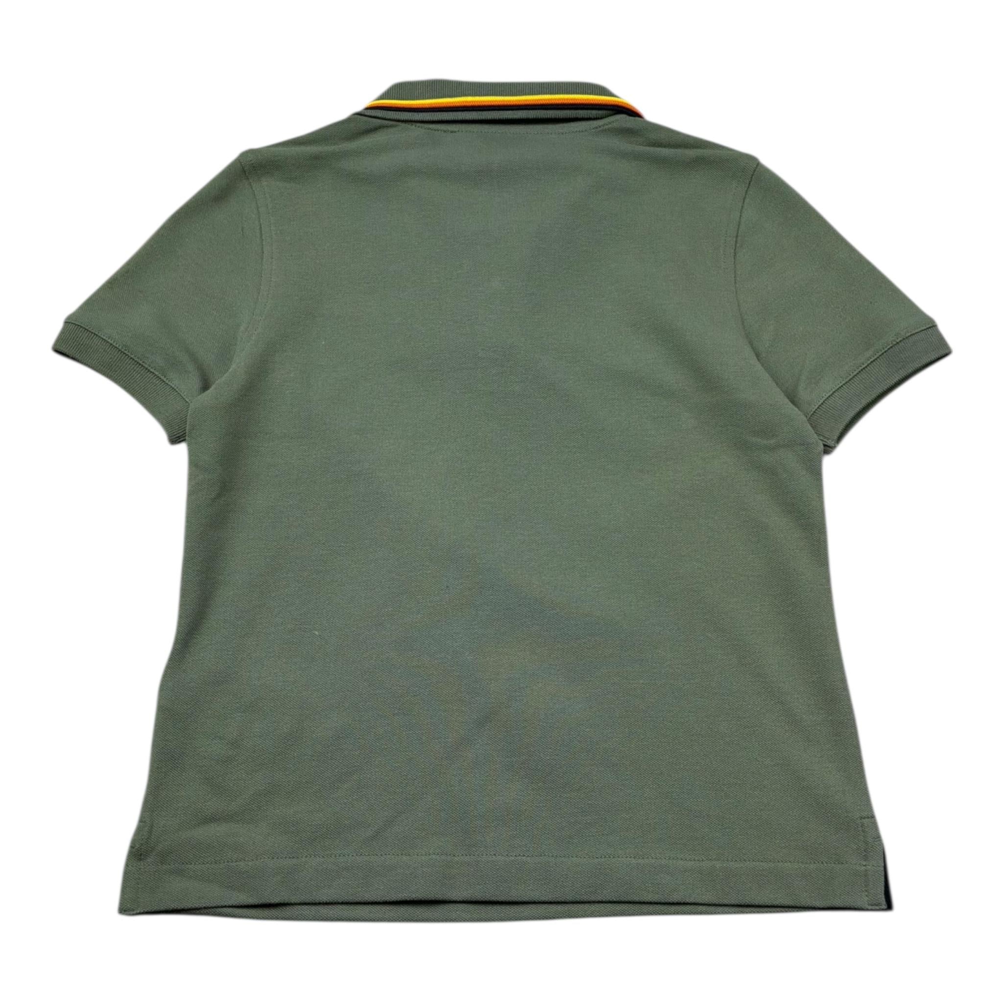 K-Way Polo Mezza Manica Tinta Unita per Bambino K6126MWX VERDE K-WAY 