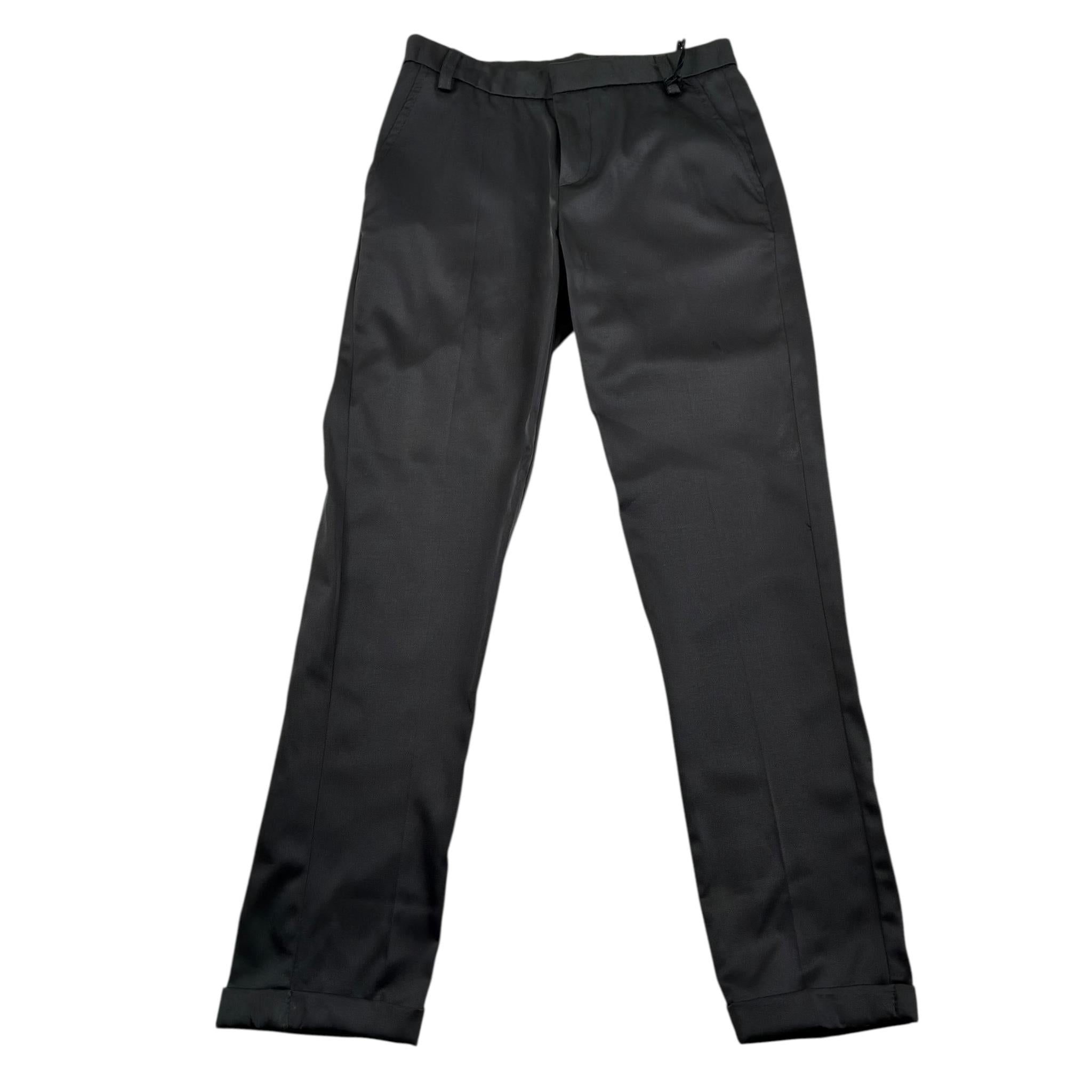 Daniele Alessandrini Pantalone Tinta Unita con Girovita Regolabile per Bambino 1235P1267 NERO DANIELE ALESSANDRINI 