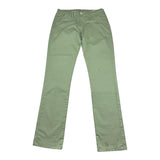 Never Too Pantalone Tinta Unita con Girovita Regolabile Verde per Bambino