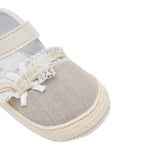 Mayoral Sandali tinta unita con Strappo Beige per Neonata 9901 BEIGE MAYORAL 