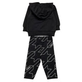 ICEBERG completo 2 pezzi felpa-leggins Nero per Neonata COMICE5356BN NERO ICEBERG 
