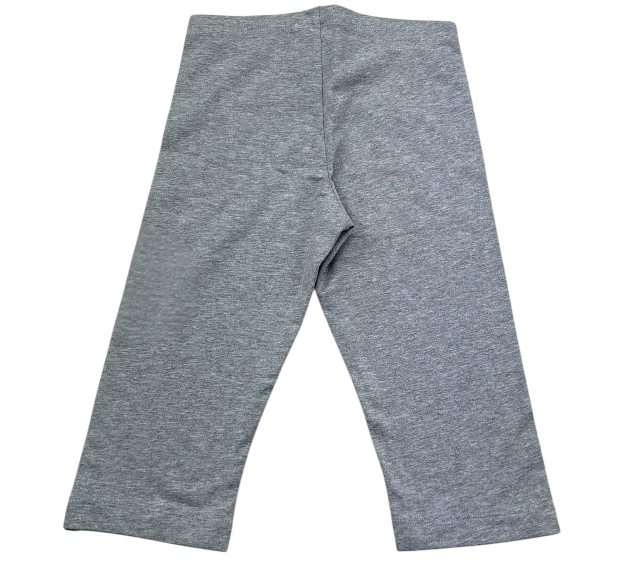 Monnalisa Leggins Ciclista Tinta Unita per Bambina 661407 GRIGIO MONNALISA 