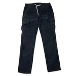 NUPKEET pantalone tinta unita in camoscio con elastico in vita Nero per Bambino 4DNK337 NERO NUPKEET 