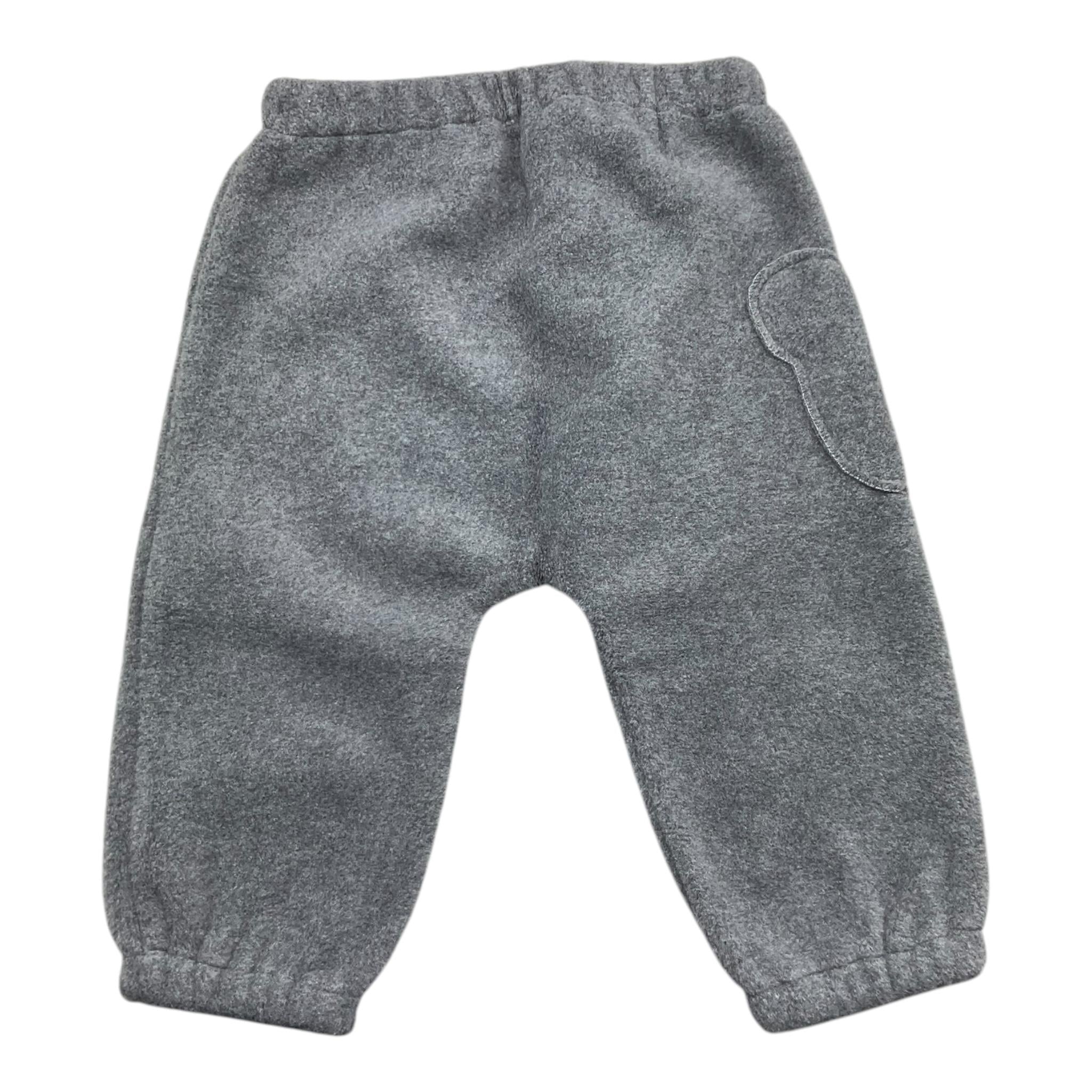 ZHOE & TOBIAH pantalone tinta unita con elastico in vita Grigio per Neonato WWT5 GRIGIO ZHOE & TOBIAH 