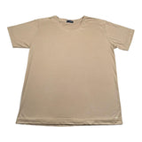 Emanuel Pris T-Shirt Girocollo Tinta Unita  per Bambino ETS3136RX CAMMELLO EMANUEL PRIS 